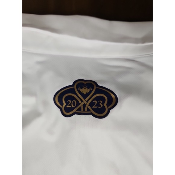 NWT Under Armour Mens 2XL Loose Polo White With Navy Academy Logo - Picture 11 of 12